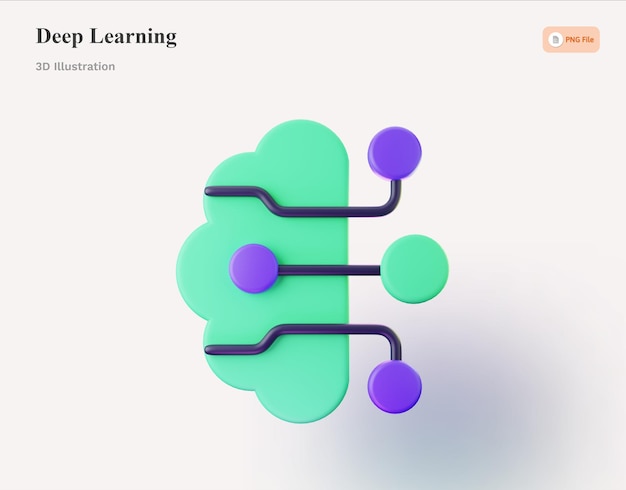 Deep Learning 3D Illustration
