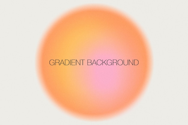 Dégradé de cercle abstrait avec fond neutre PSD