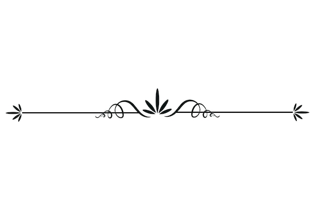 Dekorative Linienscheiderkonstruktion
