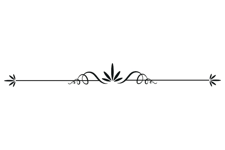 PSD dekorative linienscheiderkonstruktion