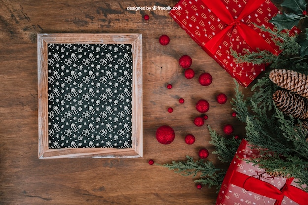 Dekoratives Weihnachtsmodell