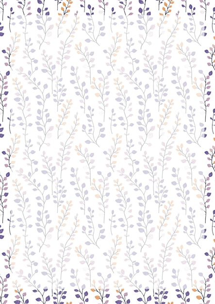 Delicato disegno floreale