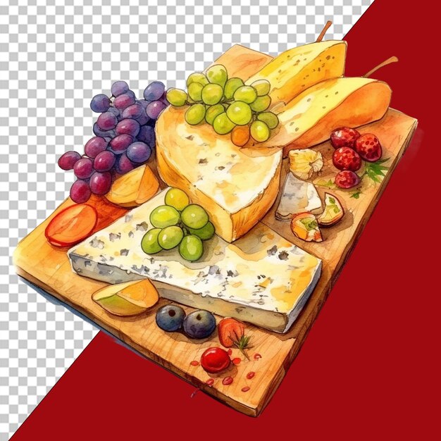 PSD delicias de queso en png