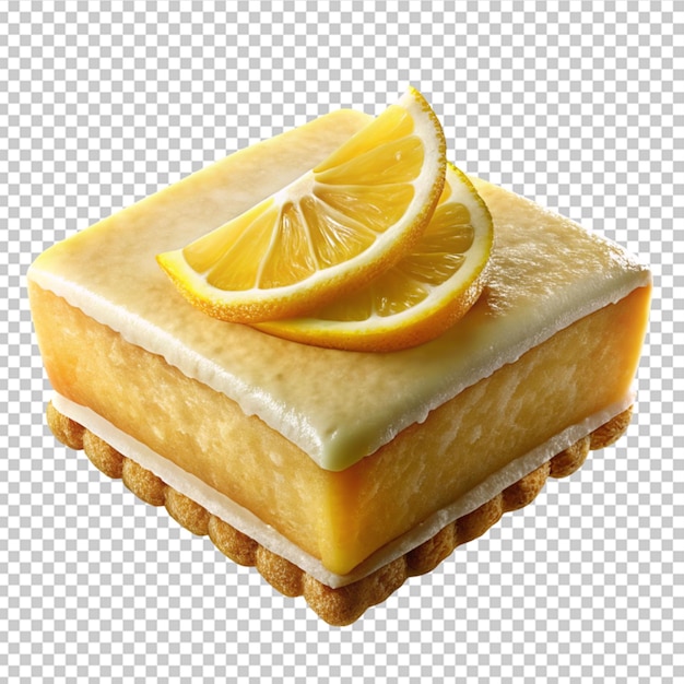 PSD une délicieuse barre de citron