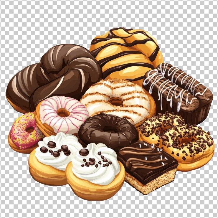 Un délicieux assortiment de divers produits de boulangerie