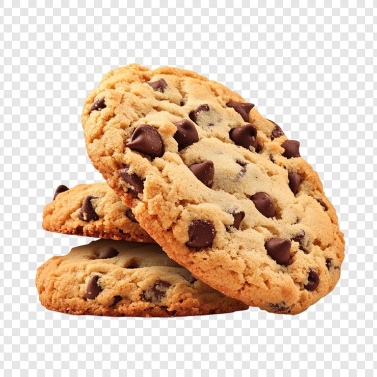 PSD délicieux biscuits au chocolat sucré traitement sucré nourriture de boulangerie