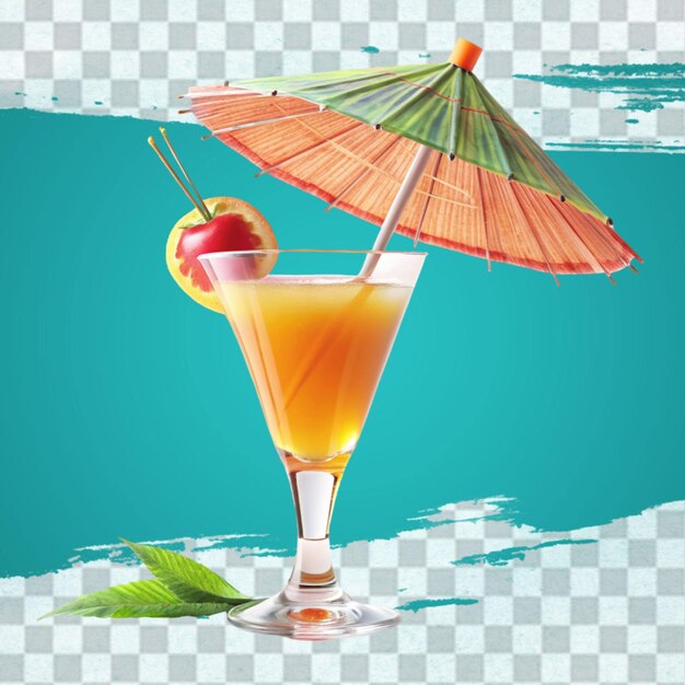 Un Délicieux Cocktail à L'aquarelle.