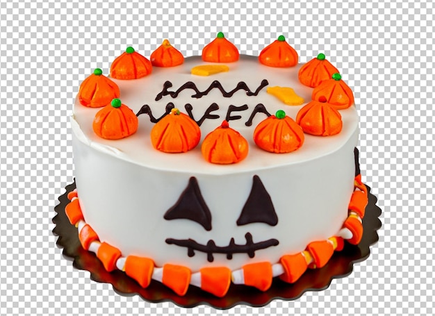 Un délicieux gâteau d'Halloween magnifiquement décoré