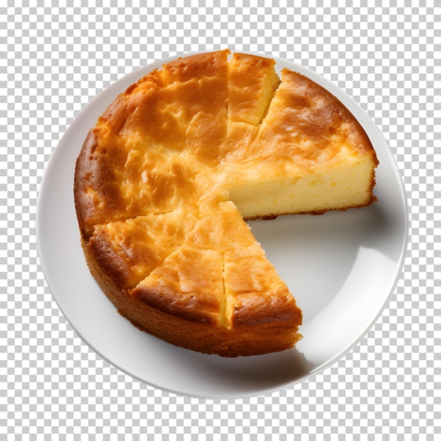 PSD un délicieux gâteau en png sur un fond transparent