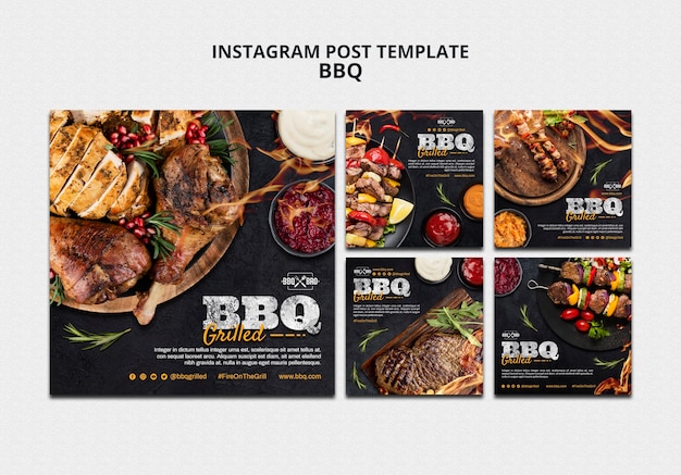 De délicieux messages Instagram pour un barbecue