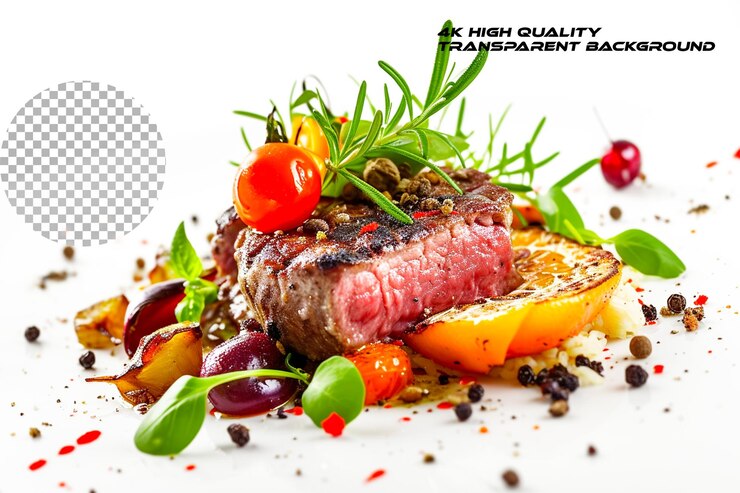 PSD deliciosa cocina moderna sobre un fondo transparente