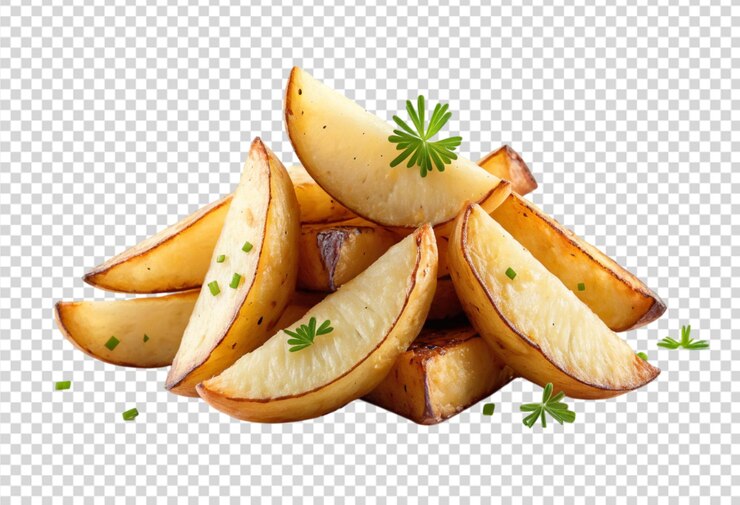 PSD deliciosa cuña de patata frita