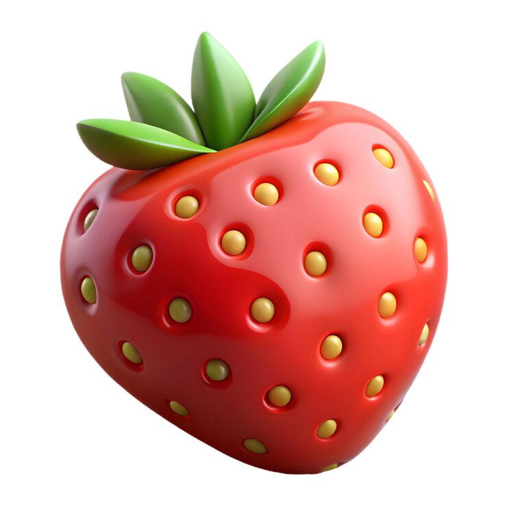 Deliciosa fresa roja y jugosa