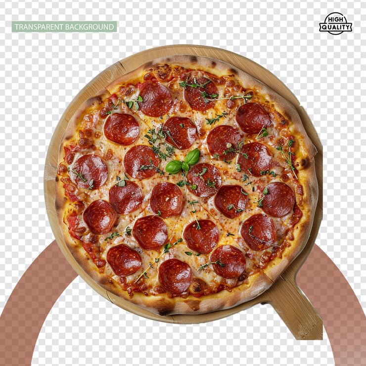 PSD deliciosa pizza aislada en un fondo transparente pizza png psd