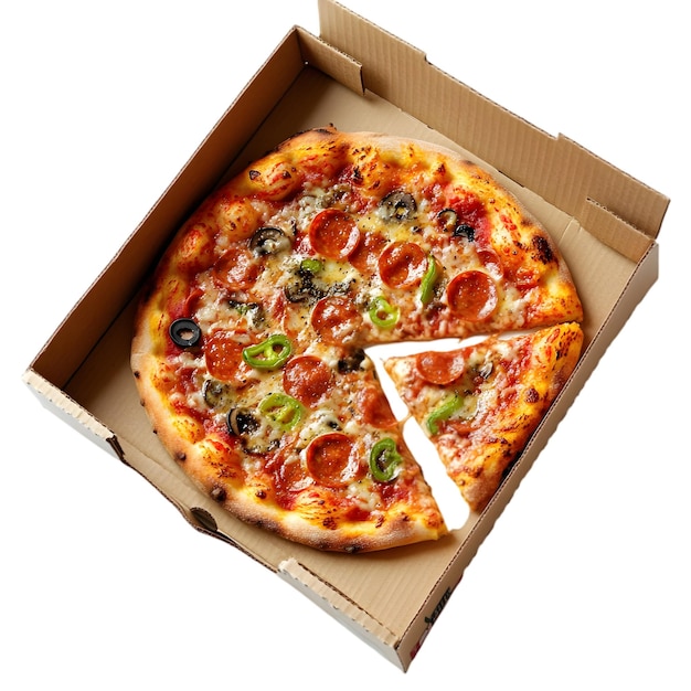 Deliciosa pizza de peperoni