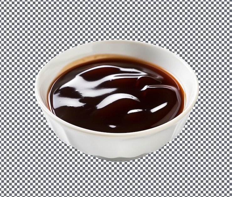 PSD deliciosa salsa de barbacoa en un cuenco