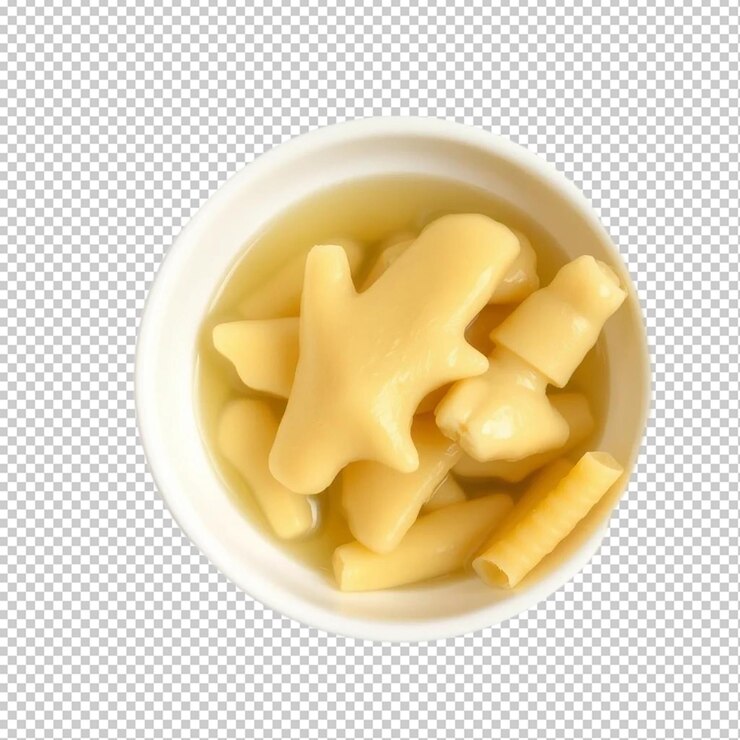 PSD deliciosas conservas de pescado amarillo dorado en forma de pasta en el cuenco comer la mejor comida comida dieta vista bocadillo almuerzo
