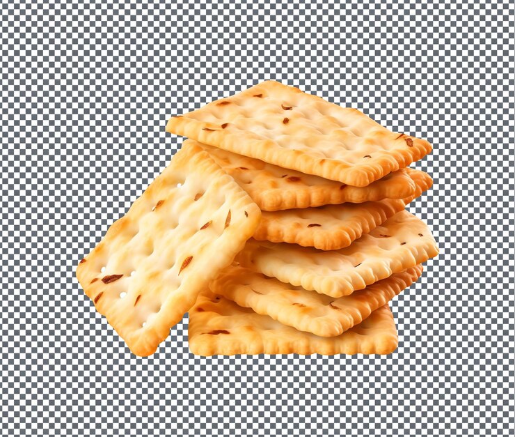 PSD deliciosas y deliciosas galletas de arroz aisladas sobre un fondo transparente
