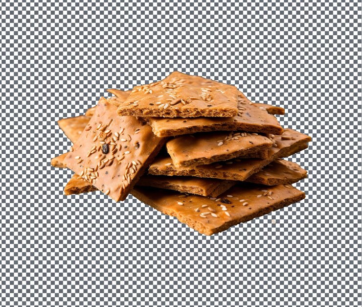 PSD deliciosas galletas de espelta aisladas sobre fondo transparente