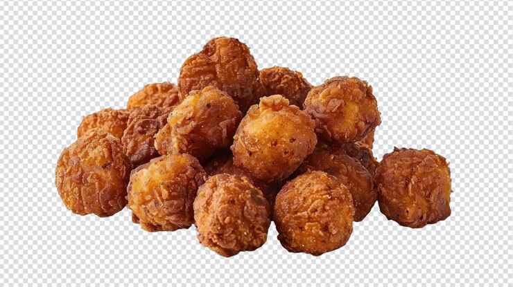PSD deliciosas pilas de nuggets de pollo frito perfectas para cualquier evento o reunión