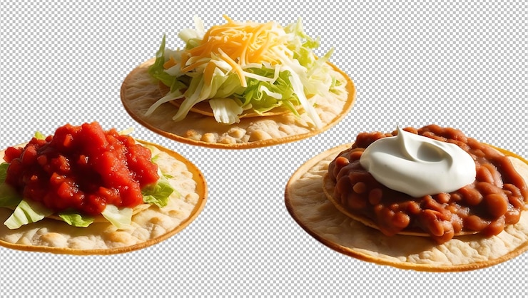PSD deliciosas tostadas com coberturas frescas