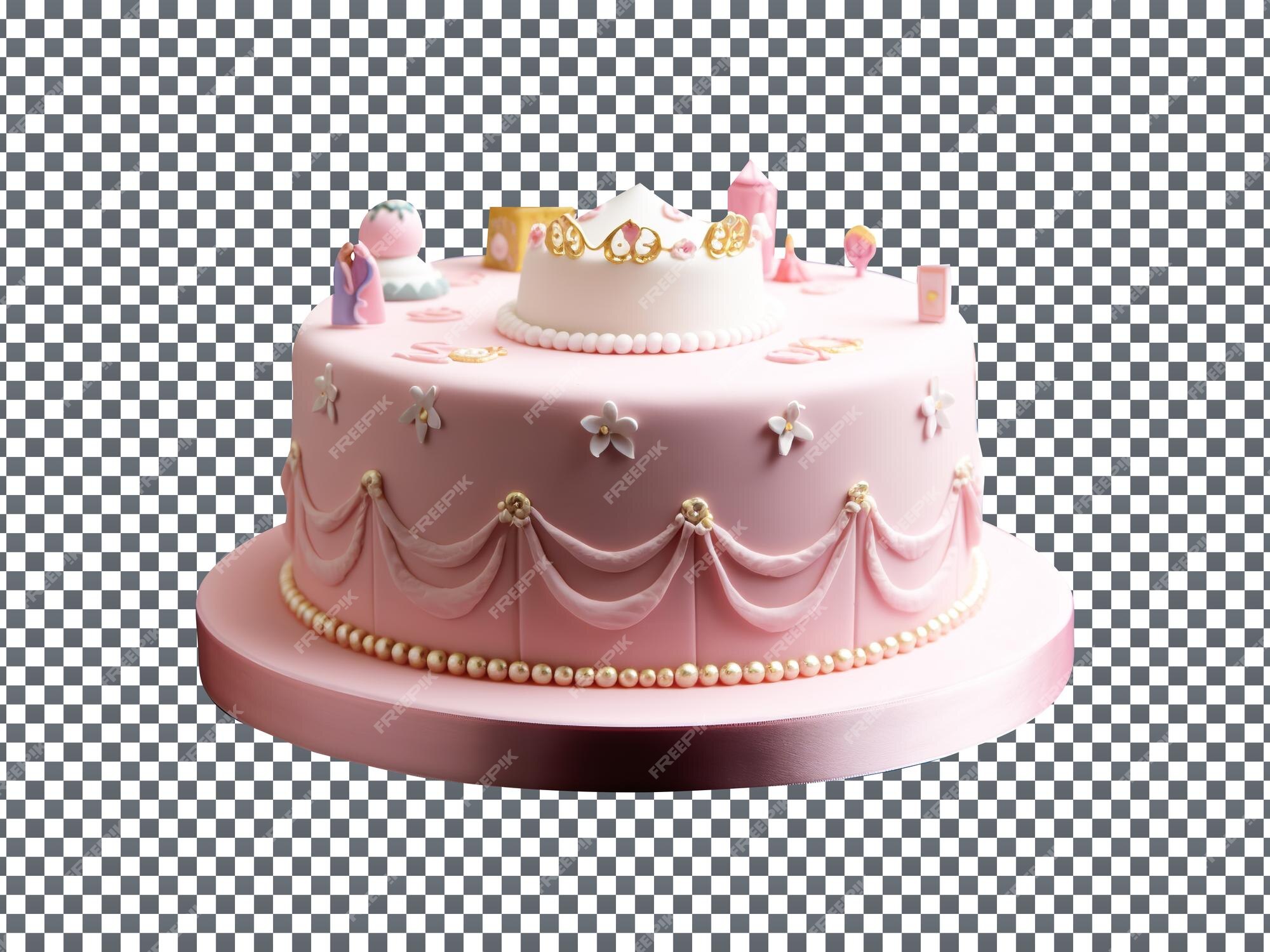 Bolo de aniversário da Barbie - COMO FAZER OMBRÉ CAKE 