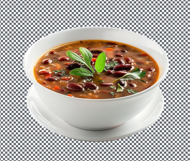 deliciosos frijoles Azuki aislados sobre un fondo transparente
