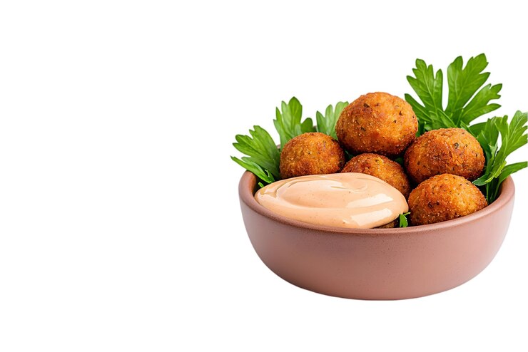 PSD deliciosos lanches fritos e crocantes com molho e salsa de salsa fresca