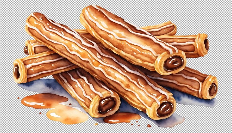 PSD deliciosos pasteles de chocolate