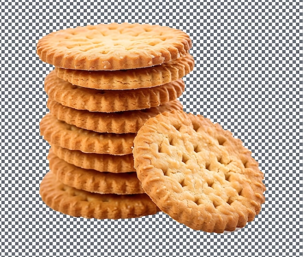 Delicious Boloi Biscuits Crunchy cookies isolated on transparent background