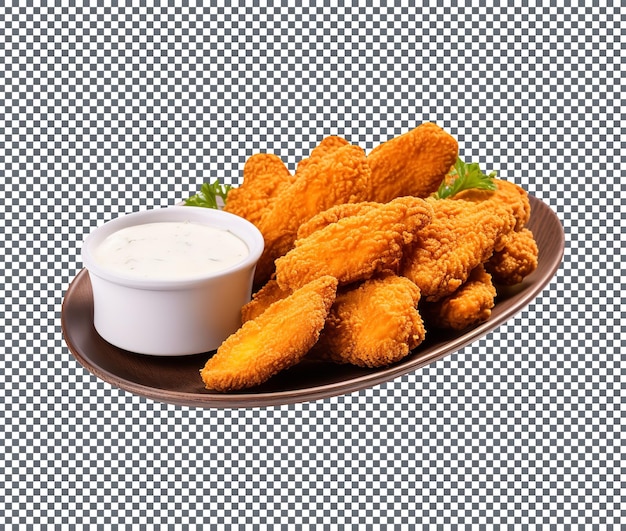 PSD delicious buffalo ranch chicken tenders isolé sur un fond transparent