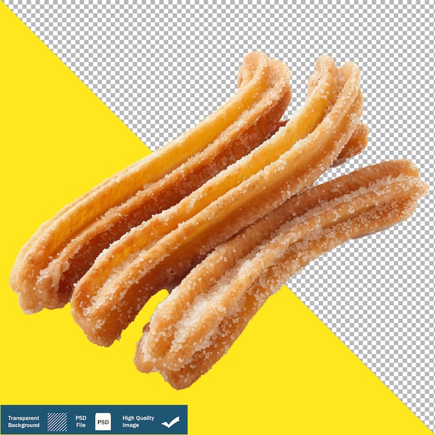 PSD delicious churros fundo transparente png psd