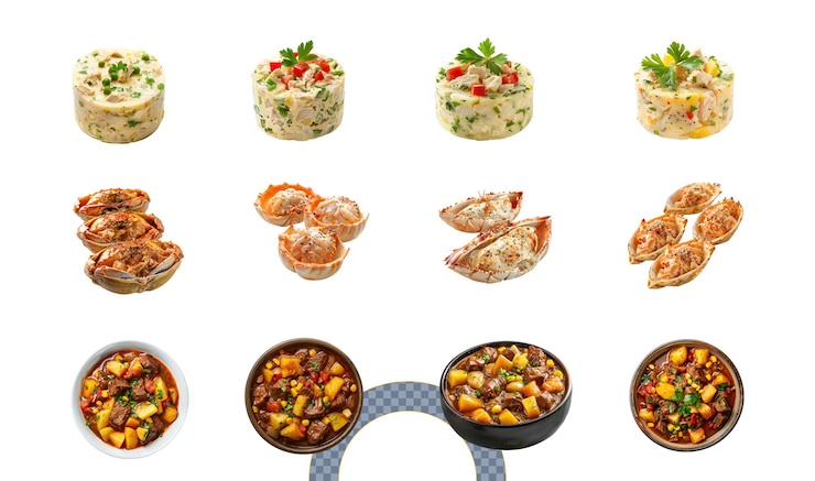 PSD delicious food platter
