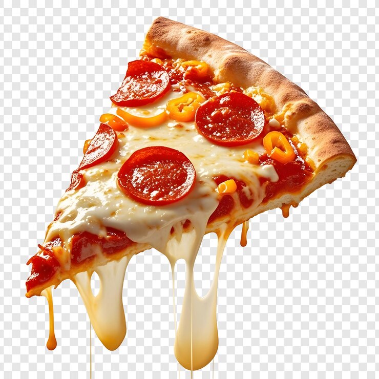 Delicious Pepperoni Pizza Slice