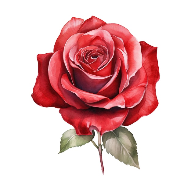 PSD delikate eleganz valentinstag rote rose ausdruck von zuneigung mit lebendigem charme