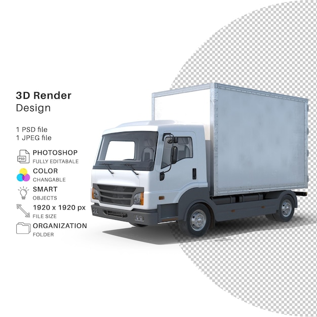 PSD delivery truck