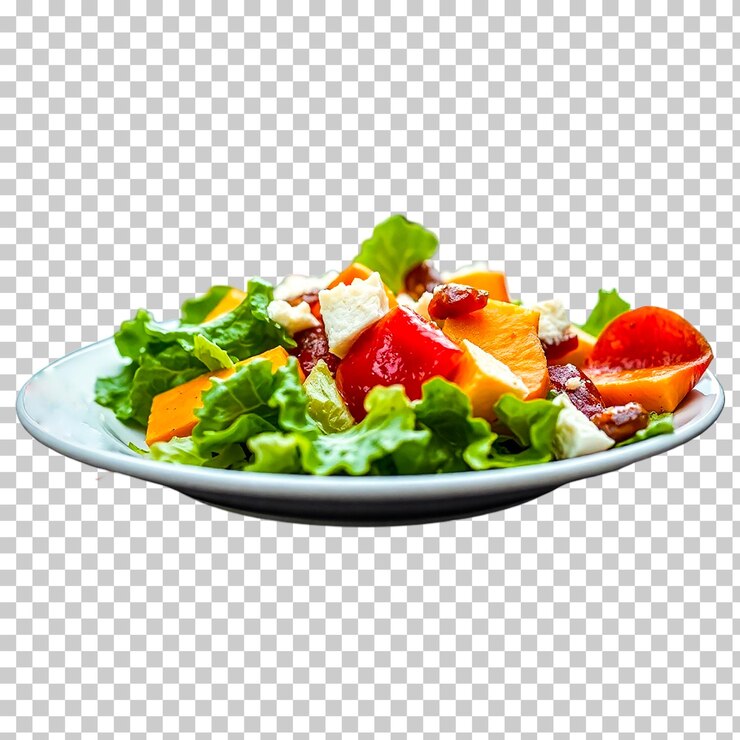 Deliziosa insalata di persimmon