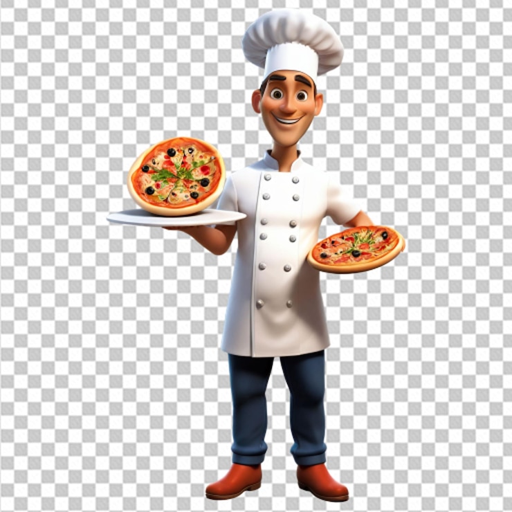 PSD deliziosa pizza al formaggio isolata su uno sfondo trasparente png