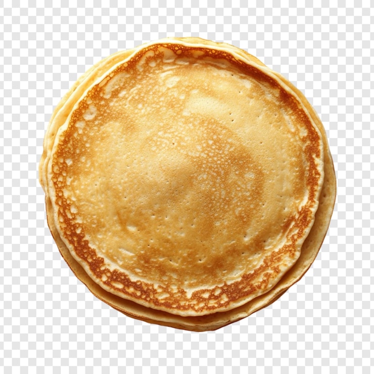 PSD deliziosi pancake marroni dorati per la colazione
