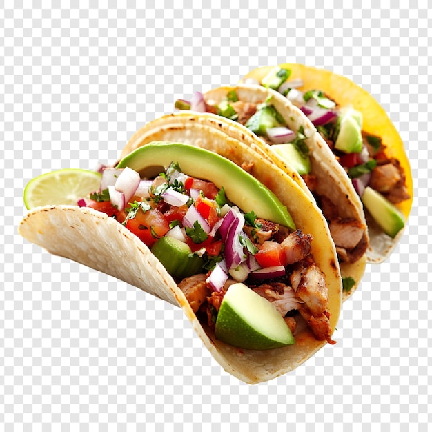 Deliziosi tacos messicani immagine fotografia alimentare