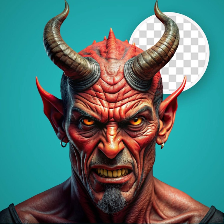PSD el demonio con cuernos