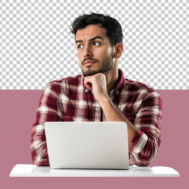Denken Sie an isolierte PNG-PSD