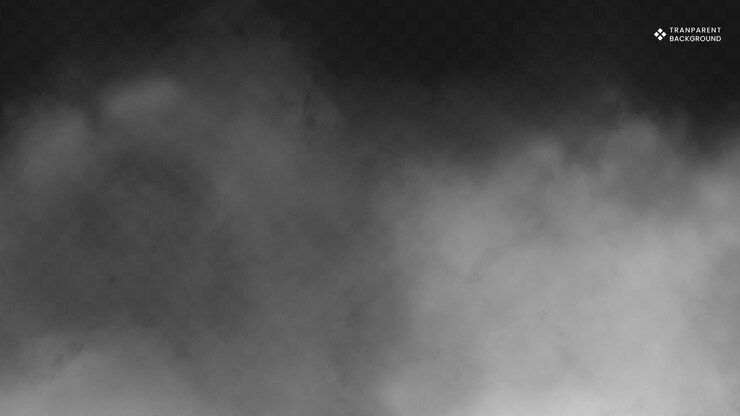 PSD dense grey mist and fog