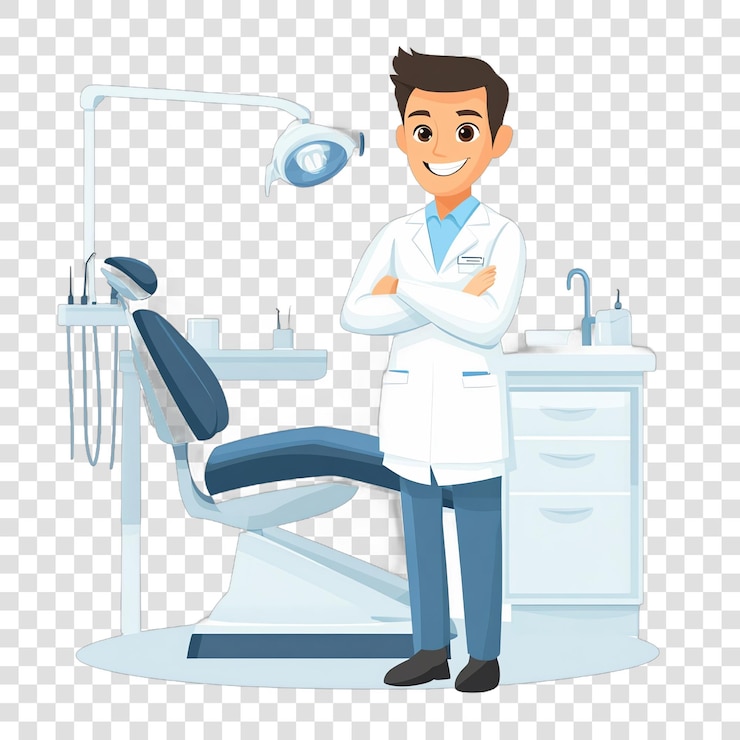 PSD dentist near dental equipment