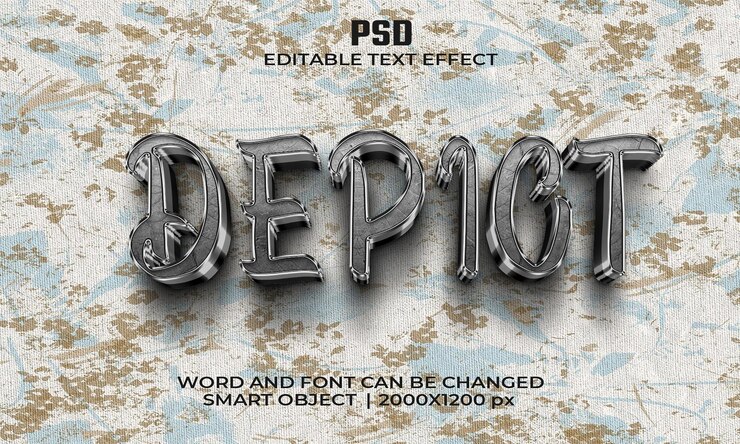 PSD depict 3d editable psd effect 567 (efeito 3d editable 3d) es un juego de juegos que se puede editar y editar en 3d.