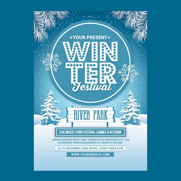 Dépliant Du Festival D'hiver