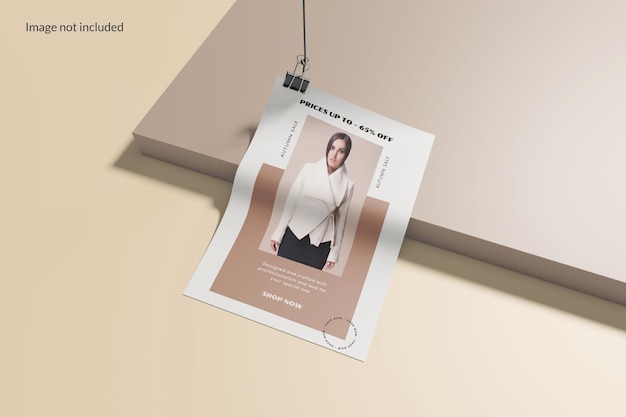 Dépliant Ou Maquette D'affiche Au Format A4