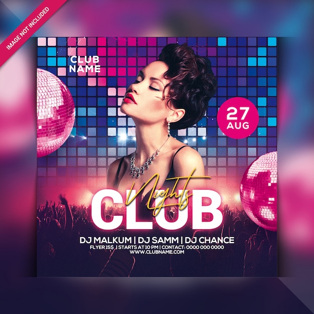 Dépliant Soirée Club