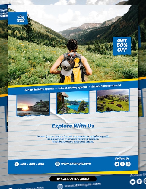 Dépliants promotionnels des agences de voyages