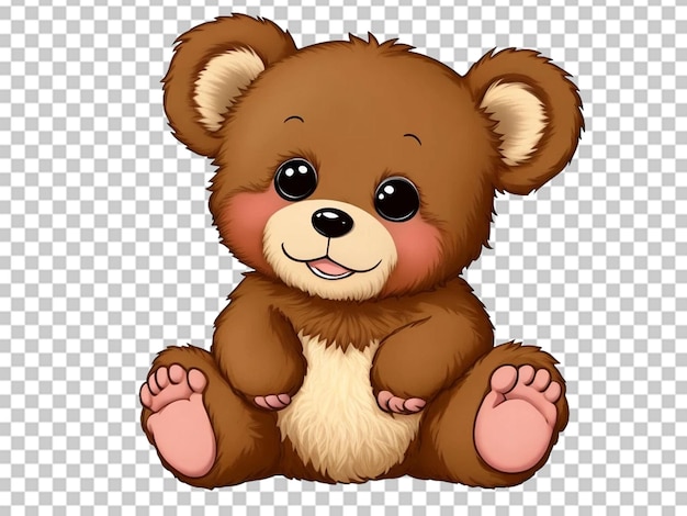 PSD der 3d-teddybär